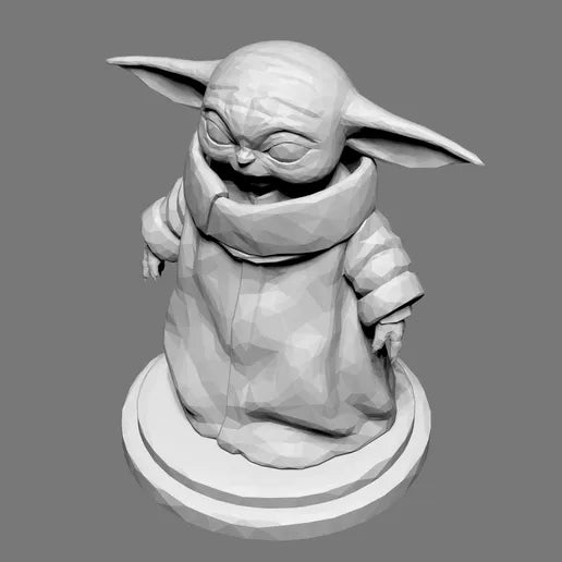 Modelo Baby Yoda – The Mandalorian