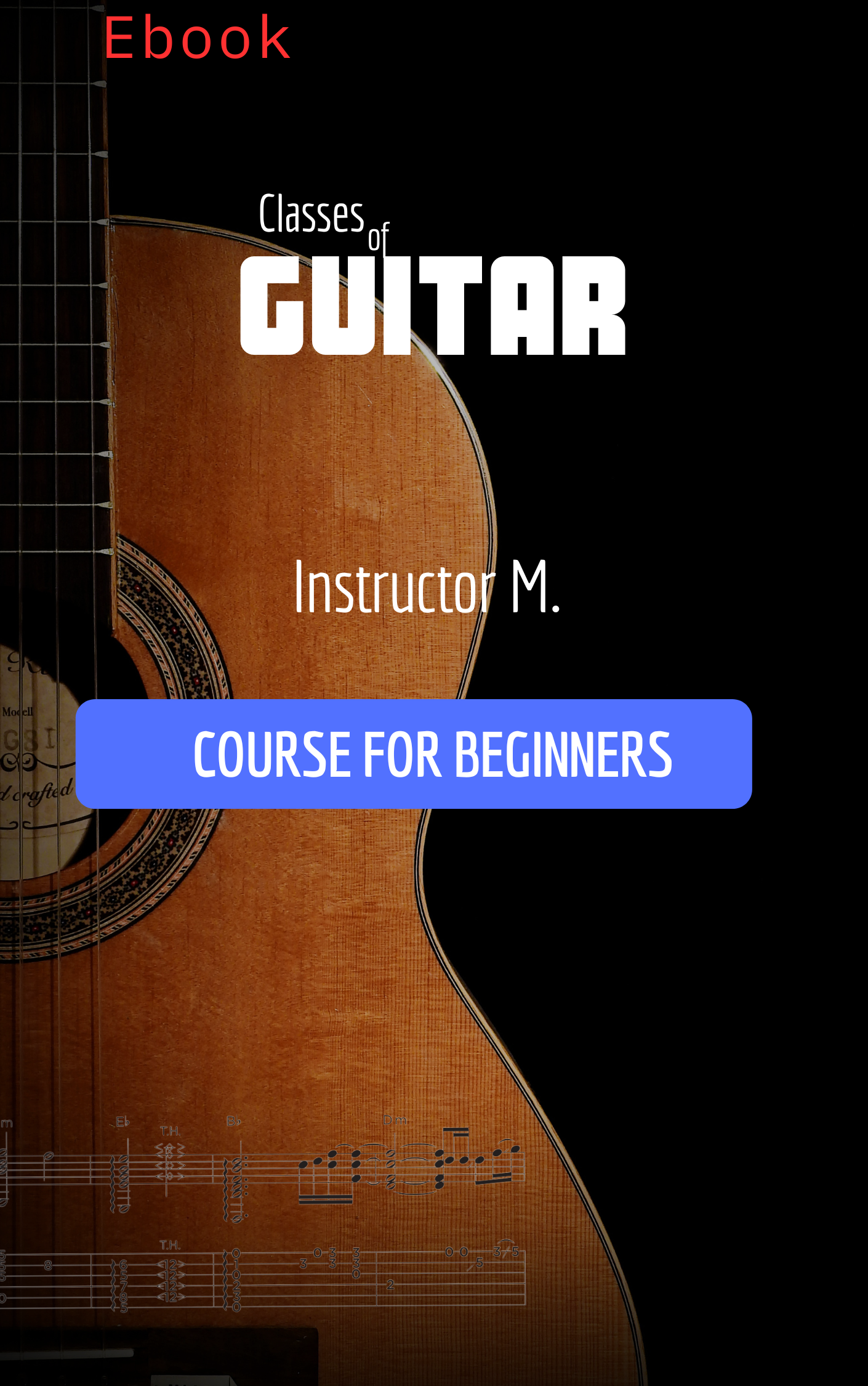 Curso de Guitarra para Principiantes – eBook Interactivo