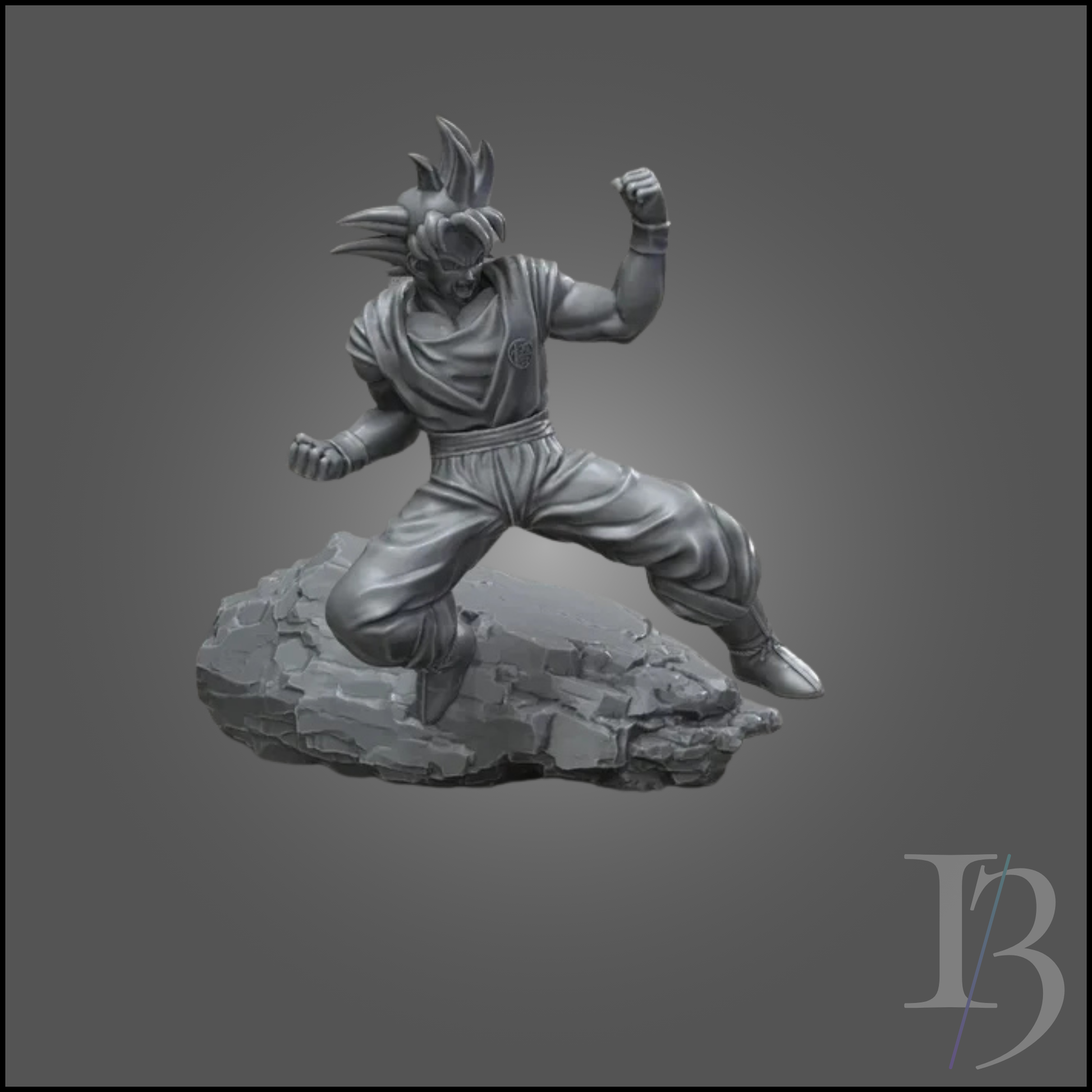 Goku Figura 3D - Goku para Impresión 3D