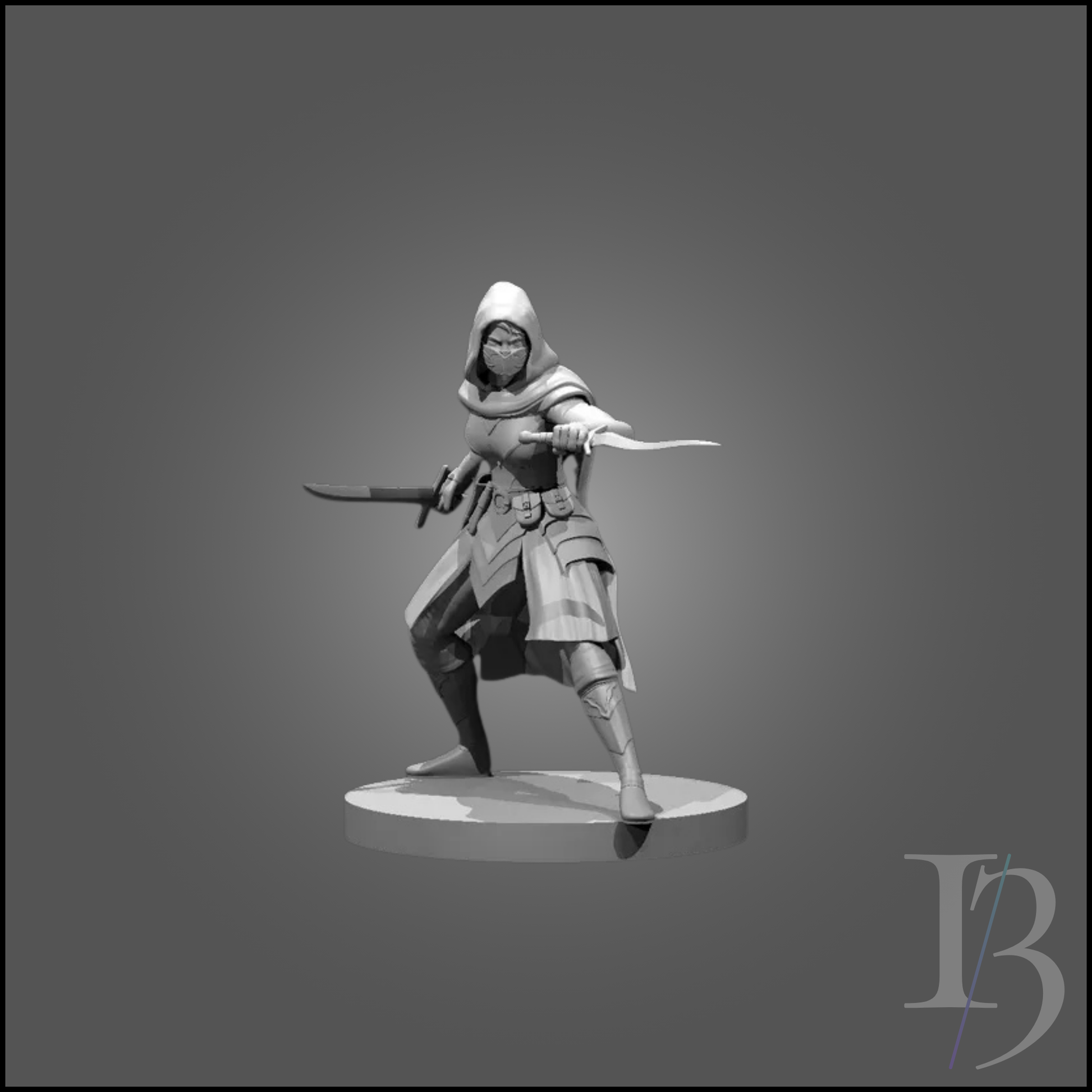 3D Assassin's Creed – Figura para Impresión 3D