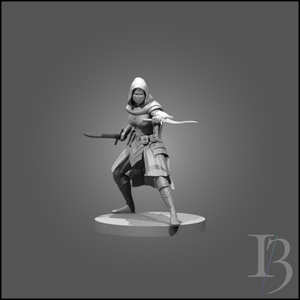 3D Assassin's Creed – Figura para Impresión 3D